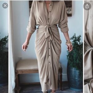 Brand new wrap dress from Miami’s OHM boutique size L